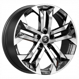 КиК КР015 (19_Geely Tugella) 7.5x19 PCD5x108 ET46 DIA 63.35  Diamond quartz